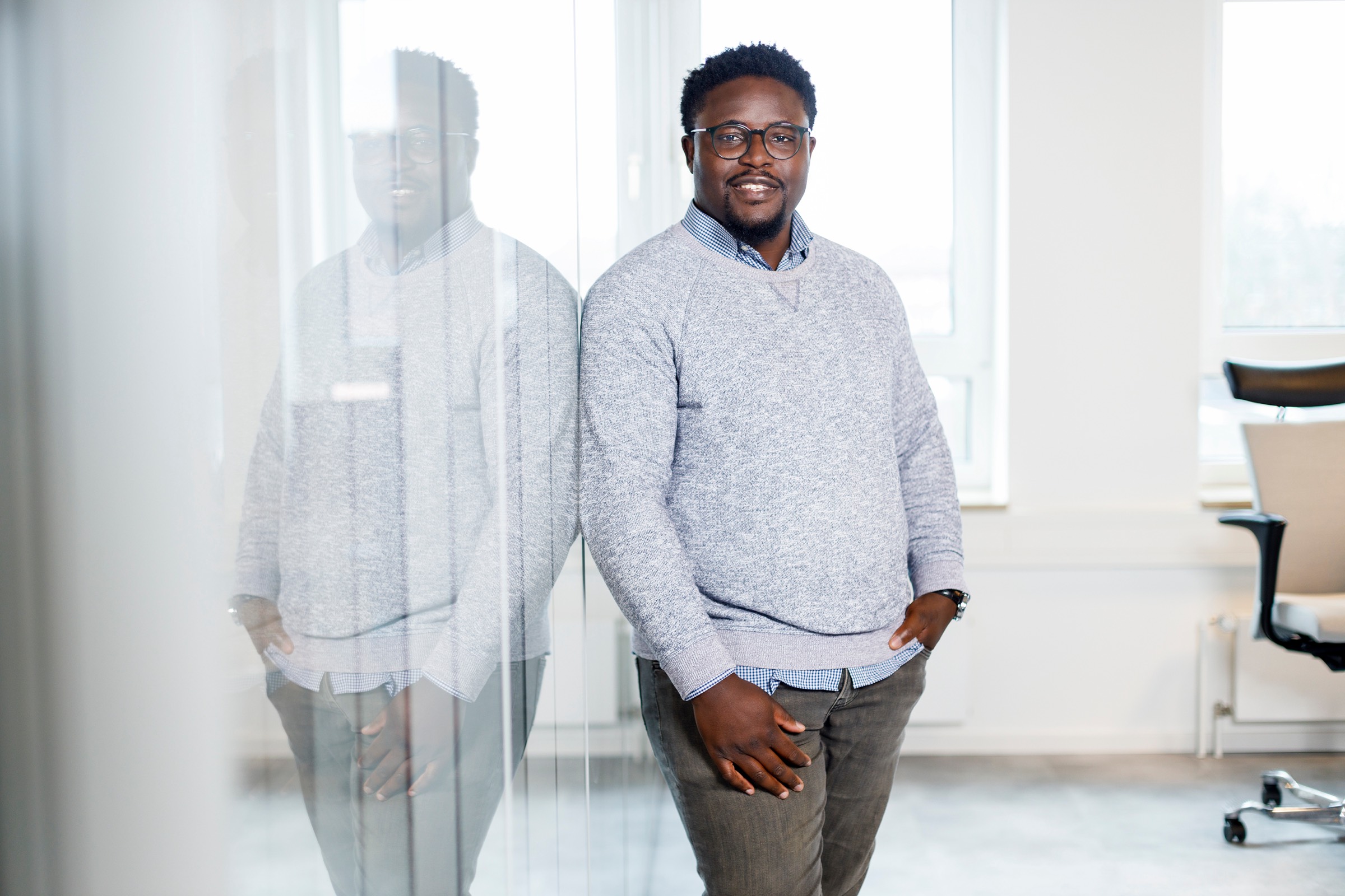 Porträt von Kwabena Gyasi, UI/UX Designer in Hamburg